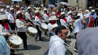 Así se ha vivido la Procesión de Viernes Santo en Puebla