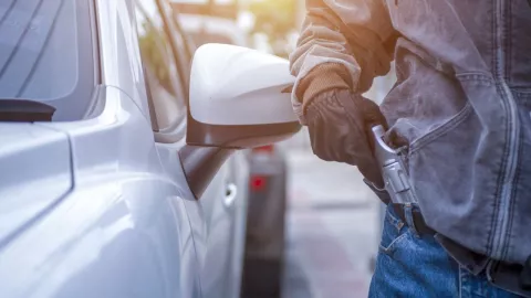 Robo de espejos retrovisores en CDMX