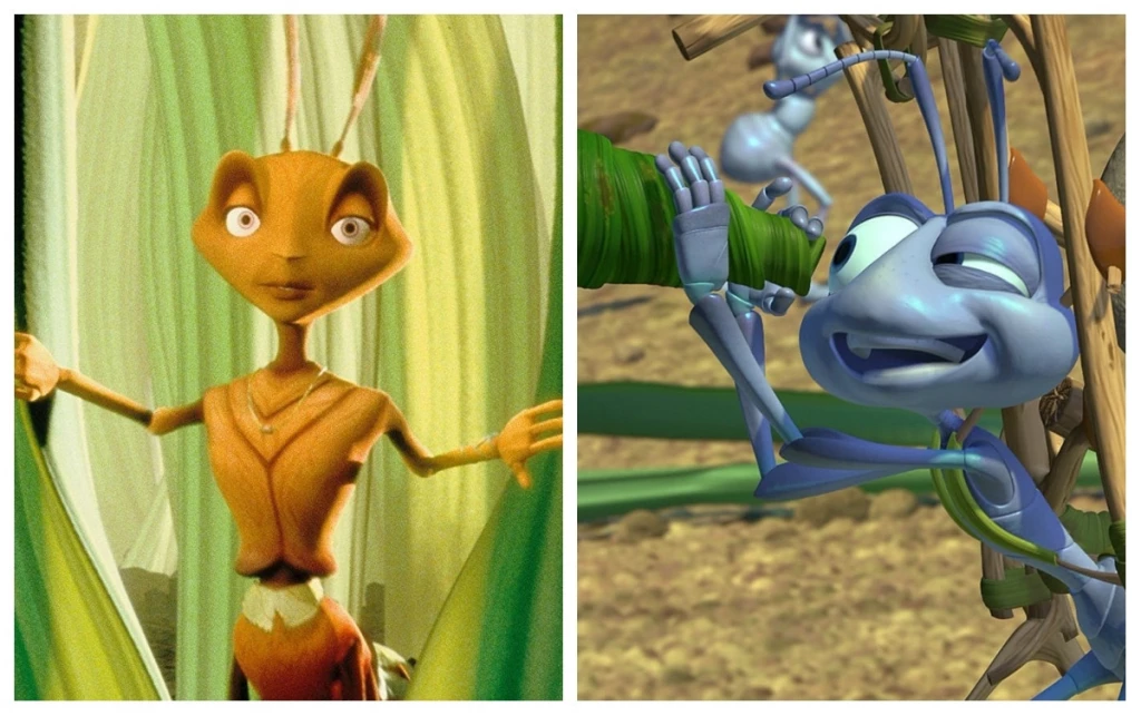 Películas con la misma trama: Hormiguitaz y Bichos