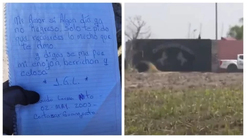 Eduardo Lerma Nito escribió una carta en el crematorio clandestino de Teuchitlán