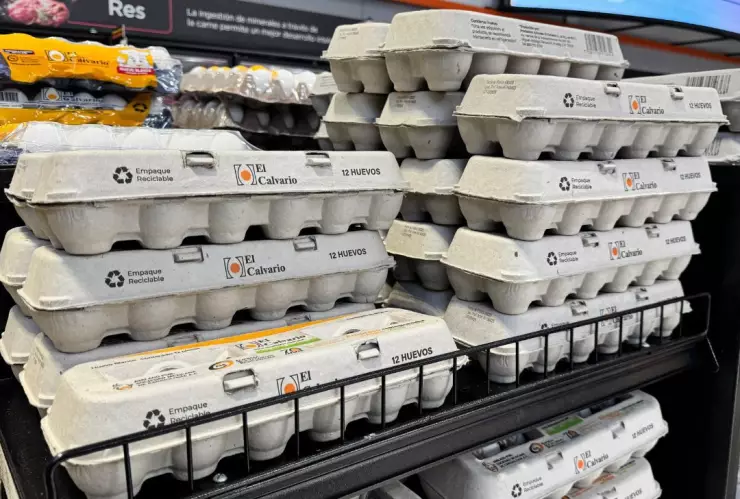 Precio del kilo de huevo en México