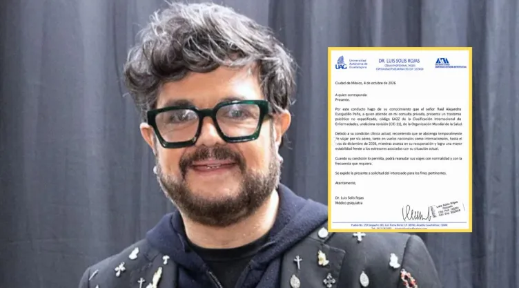 Aleks Syntek: ¿qué es el trastorno psicótico no especificado según la CIE-11?
