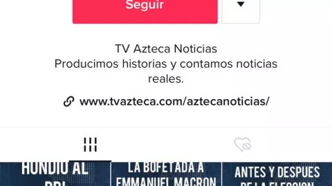 TikTok de Azteca Noticias