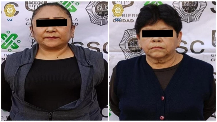 Dos presuntas carteristas que operaban en Tepito, Granaditas y Lagunilla, fueron detenidas.