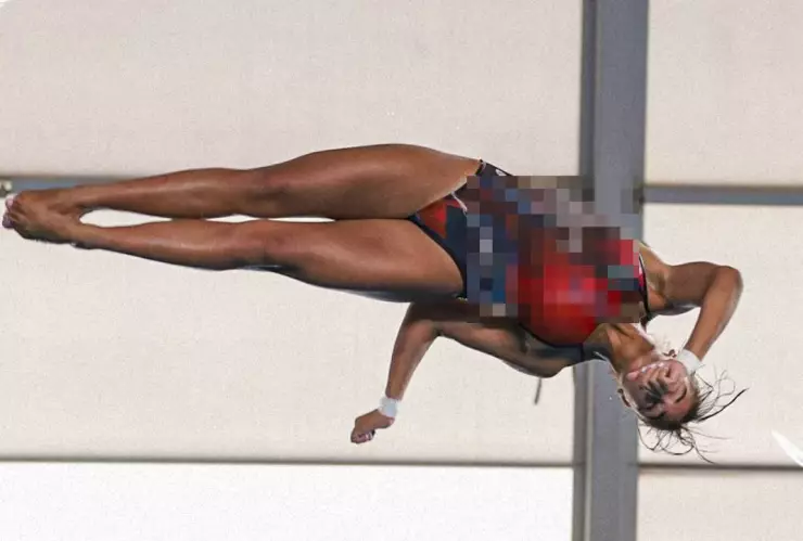 Clavadista colombiana se viraliza por original traje de baño en Panamericanos