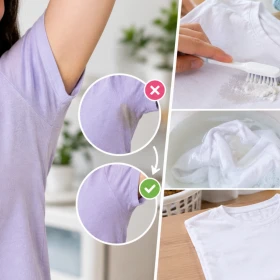 Cómo quitar las manchas de desodorante de las axilas en las playeras