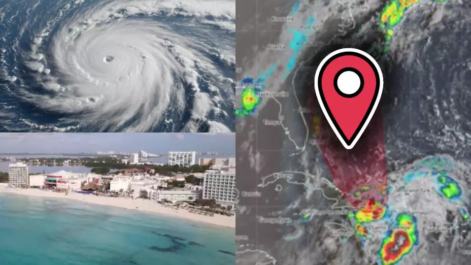 Zona de baja presión al este de Cancún podría evolucionar a ciclón tropical: ¿Cuál es su ubicación EXACTA y distancia con Quintana Roo?