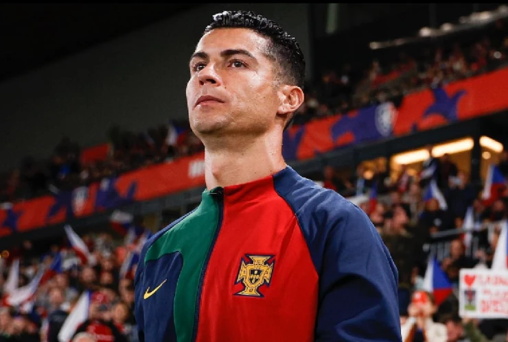 Cristiano Ronaldo con la selección de Porrtugal