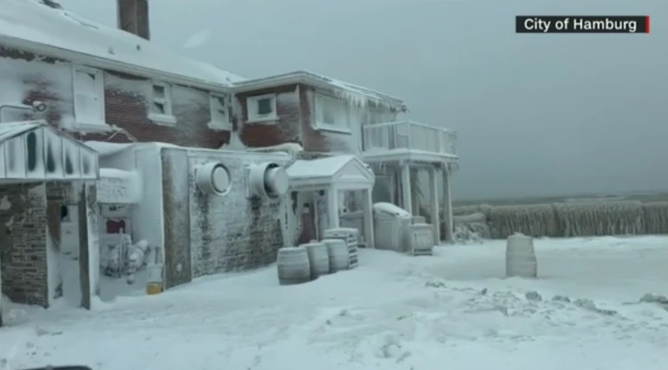 Tormenta glaciar Estados Unidos