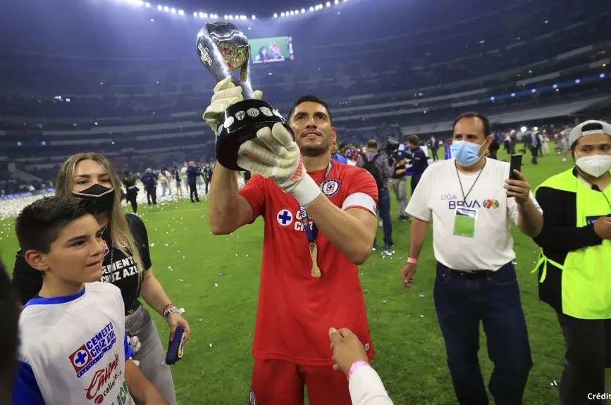 Jesús Corona Liga MX Cruz Azul