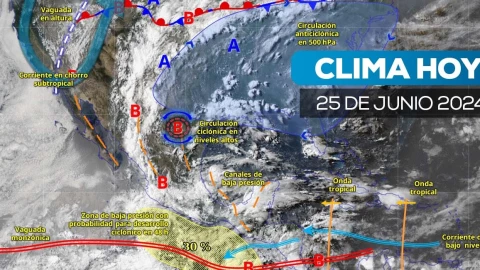 Lluvia extrema de Yucatán a Chihuahua, así el clima hoy 25 de junio
