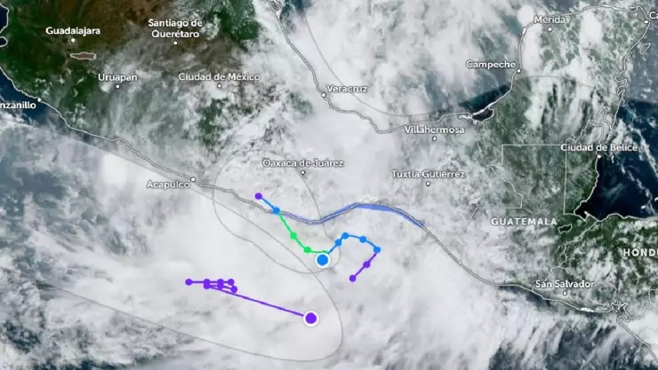 Depresión Tropical Once E AMENZA a estos estados de México ¿Será huracán?