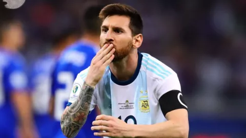 Lionel Messi de Argentina