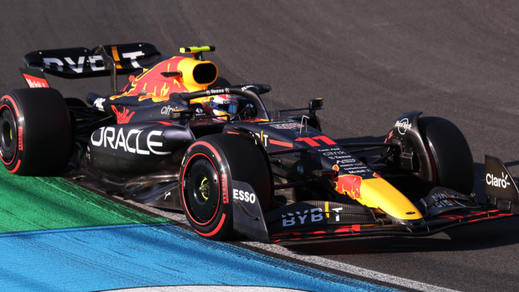 Checo Pérez en el GP Países Bajos
