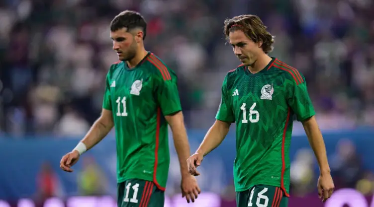 Santiago Giménez y Sebastián Córdova en la Selección Mexicana
