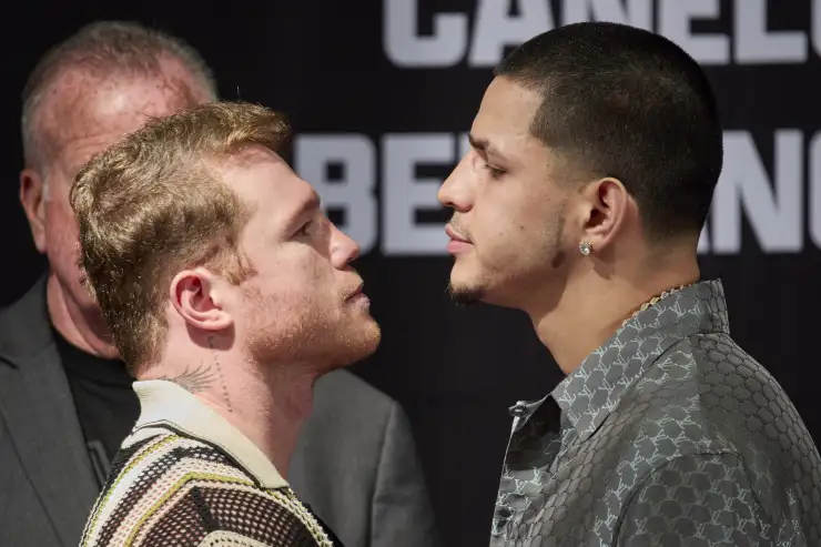 Edgar Berlanga Canelo Álvarez pelea conferencia