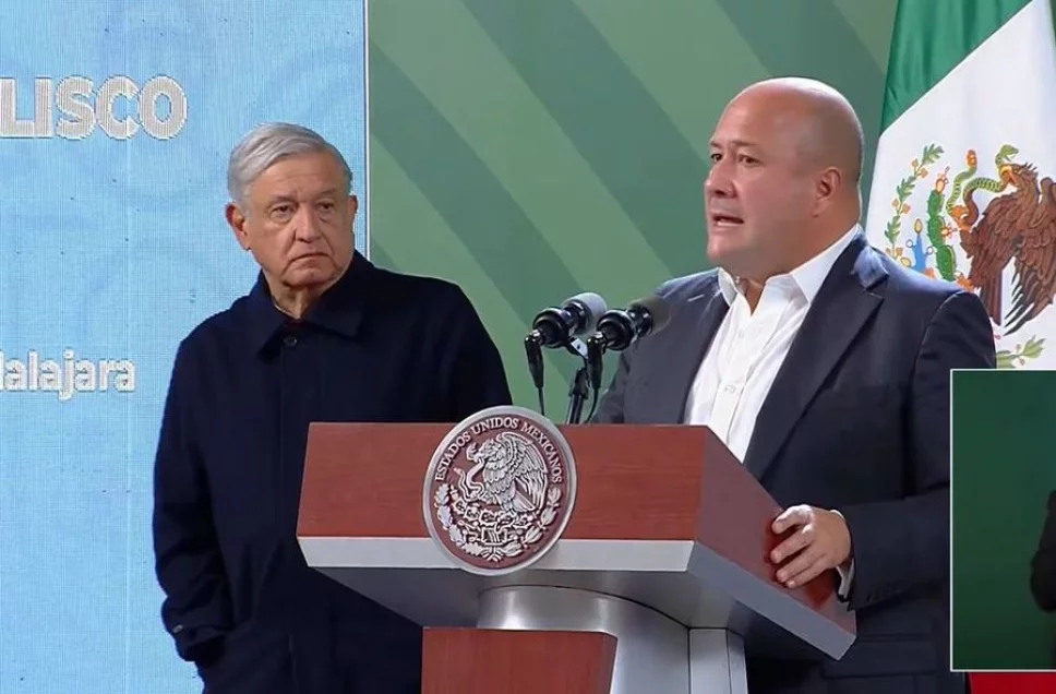 El gobernador estatal señaló que hay una reducción del 6.8% en homicidios dolosos en Jalisco