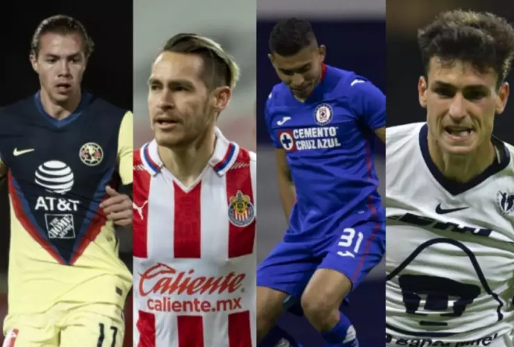 Los cuatro grandes de la liga MX a la liguilla