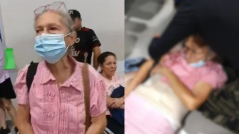 Adulta mayor muere en dispensario