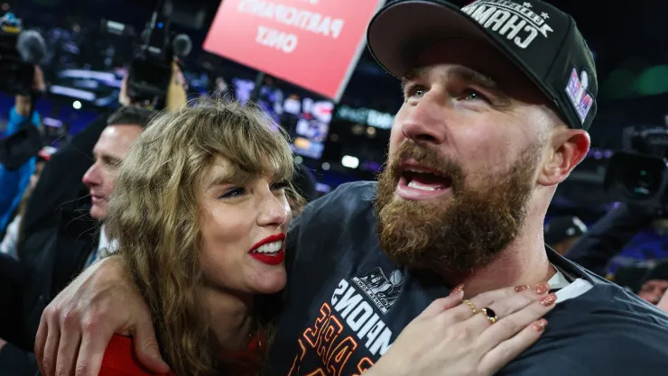 Travis Kelce y Taylor Swift