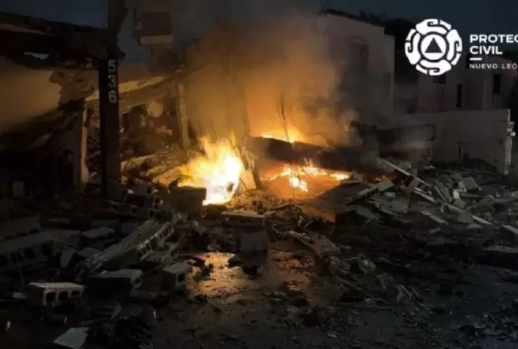 explosión en pesquería NL