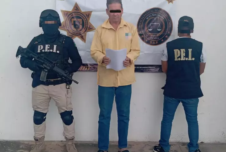 Detienen a hombre acusado del presunto abuso contra una menor de edad en Mérida