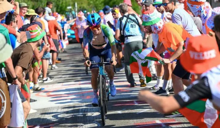 Sergio Higuita es uno de los latinos destacados en el Tour de Francia 2025