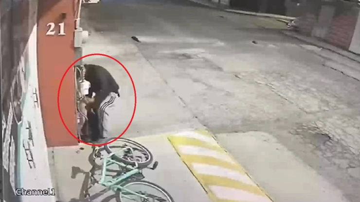 robo de tubos de gas en Santa Cruz Buenavista