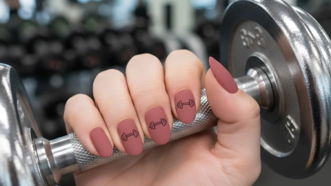 8 dise&ntilde;os de u&ntilde;as de gimnasio que te volver&aacute;n loca: son dibujos hermosos y quedan en cortas o largas