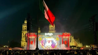 Juan Gabriel en el Zocalo.