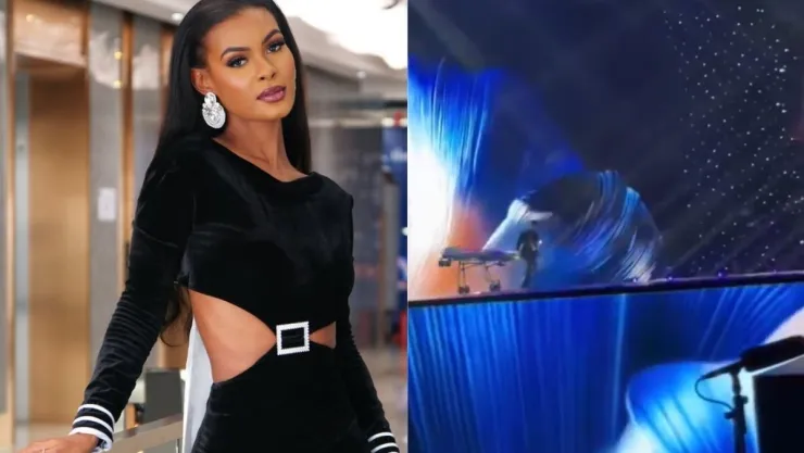 Accidente Miss Jamaica