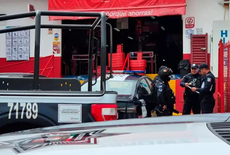 Asalto tienda de abarrotes Villahermosa