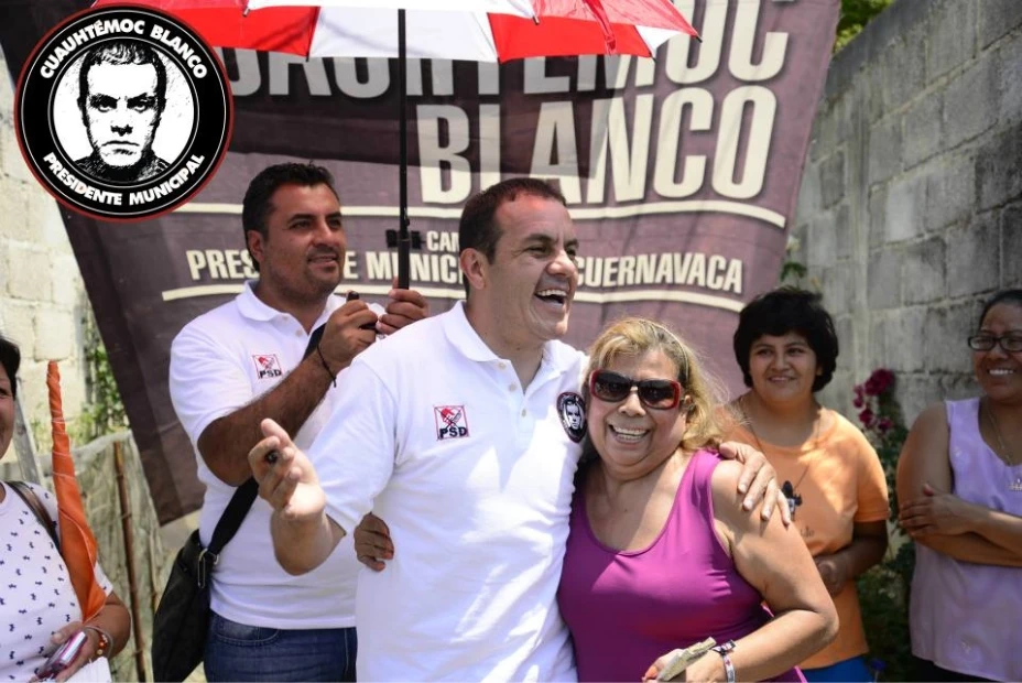 Autogol de Cuauhtémoc Blanco, pide voto para el PRD (VIDEO)