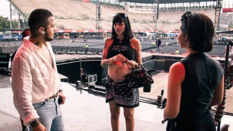 Cazzu, Nodal y Ángela