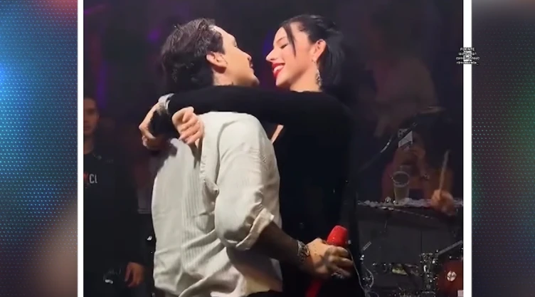 Christian Nodal y Ángela Aguilar