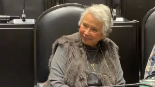 Olga Sánchez Cordero critica reforma a Ley de Amparo.