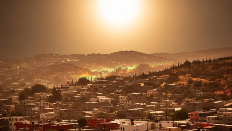 ola de calor en Tijuana