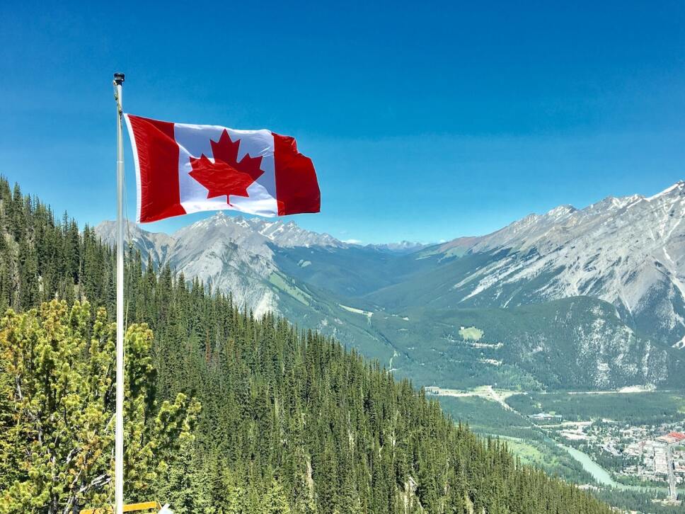 bandera de canada