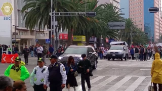 Marcha por avenida juárez, CDMX.