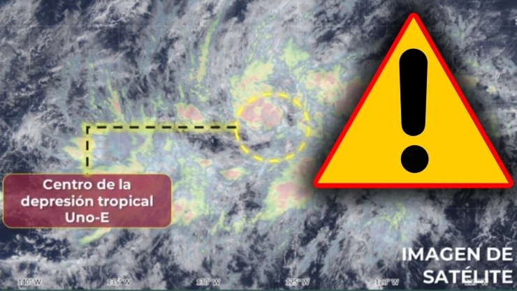 Se forma la Depresión Tropical Uno-E y se espera que se intensifique a la tormenta tropical ‘Amanda’ en 36 horas: Esta es su ubicación
