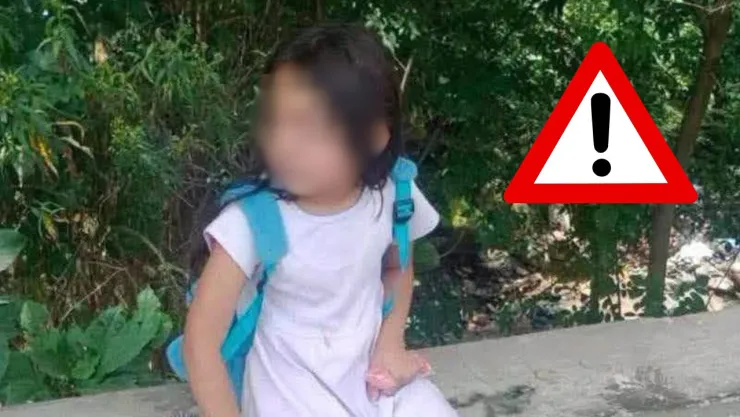 La menor fue auxiliada por personas que se encontraban cerca del lugar