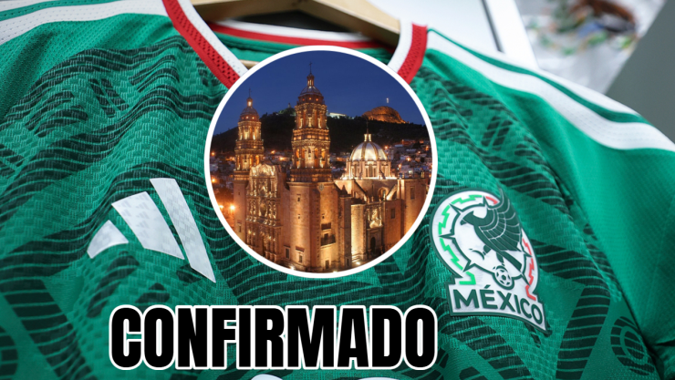 CONFIRMADO: La Selección Mexicana jugará un partido en Zacatecas previo al mundial