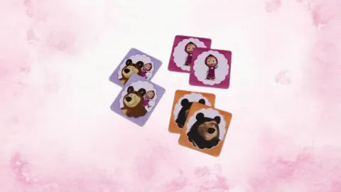 Memorama de Masha y sus amigos