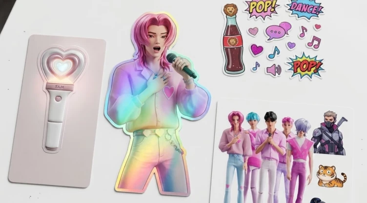 4 ideas de stickers de vinilo originales de Saja Boys para decorar lo que quieras como los verdaderos fans de KPop Demon Hunters