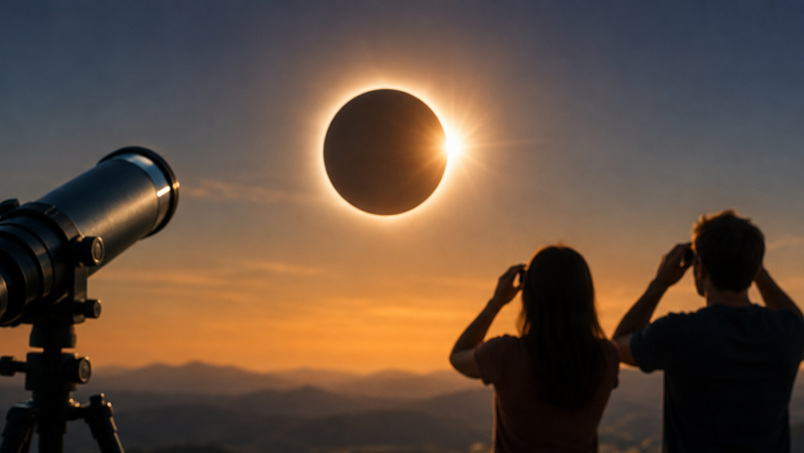 ¿Sirven los lentes comunes? Qué necesitas para ver el eclipse solar del 12 de agosto sin dañar tus ojos