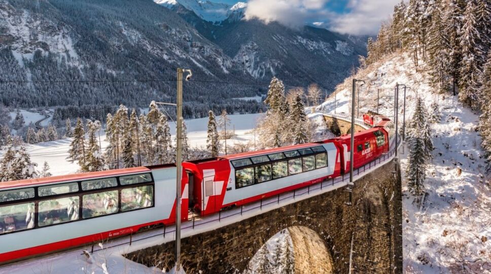glacier suiza tren