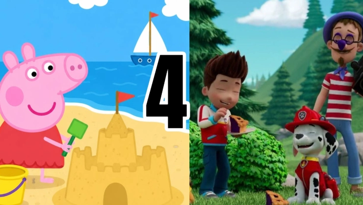 4 capítulos de Peppa Pig y Pocoyó para enseñar a los niños a respetar, compartir y ayudar