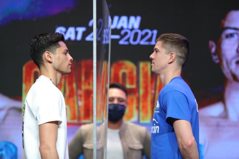 Ryan García pelea en vivo Luke Campbell
