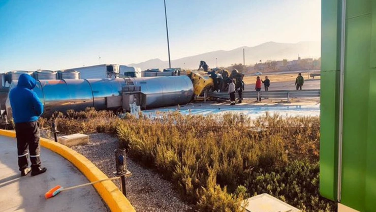 accidente autopista México-Puebla, hoy 12 de abril de 2025