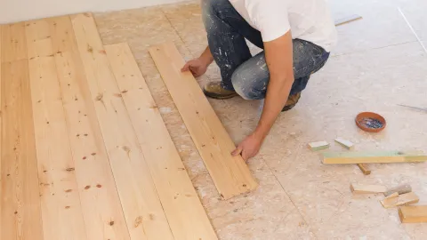 Reparar desniveles del piso